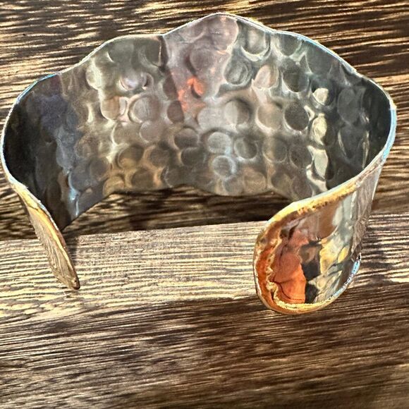 BumbleBee Jasper Adjustable Cuff Bracelet with Mixed Metals - Gift Box Included - Picture 9 of 12